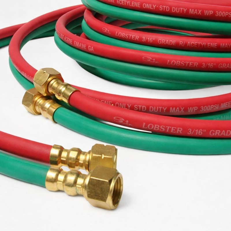 蝦牌 3/16雙色管 (附接頭)